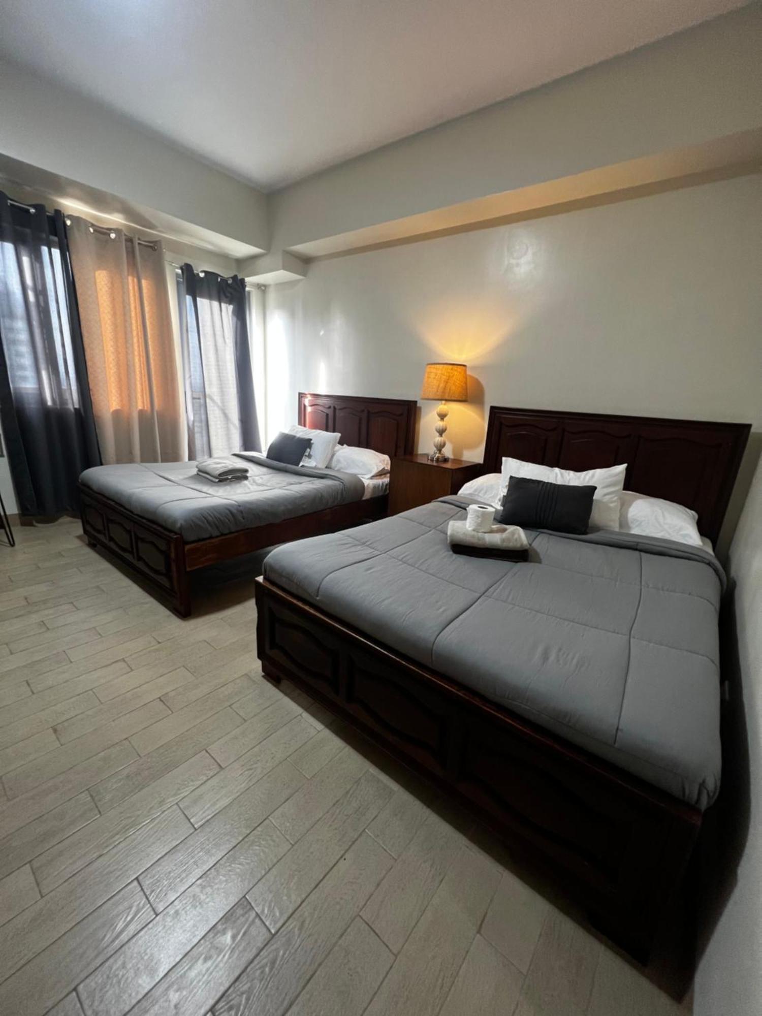 Large Studio Cubao With 2 Beds Manila Exterior photo